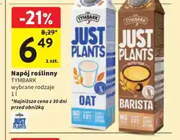 Intermarche Napój roślinny Tymbark Just Plants oferta