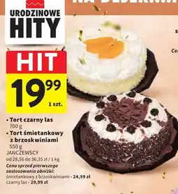 Intermarche Tort czarny las Janczewscy oferta