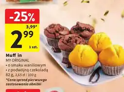 Intermarche Muffin o smaku waniliowym My Original oferta