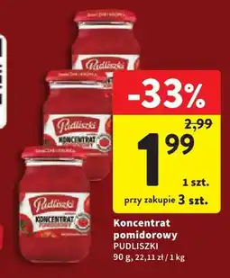 Intermarche Koncentrat pomidorowy Pudliszki oferta