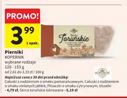 Intermarche Pierniki Całuski z nadzieniem o smaku pomarańczowym Kopernik oferta