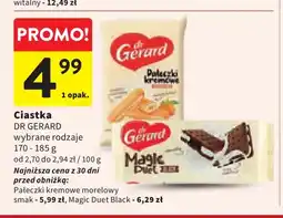 Intermarche Ciastka Pałeczki kremowe morelowy smak Dr Gerard oferta
