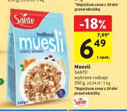 Intermarche Muesli Sante oferta