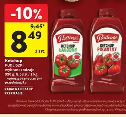Intermarche Ketchup łagodny Pudliszki oferta