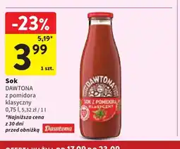 Intermarche Sok z pomidora klasyczny Dawtona oferta