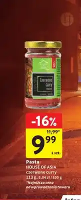 Intermarche Pasta czerwone curry House of Asia oferta