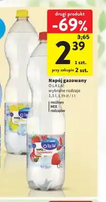 Intermarche Napój gazowany truskawkowy O la la! oferta