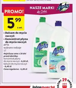 Intermarche Balsam do mycia naczyń Apta oferta