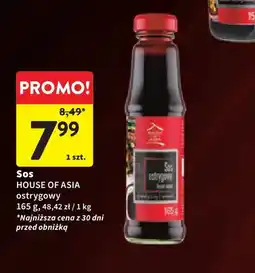 Intermarche Sos ostrygowy House of Asia oferta