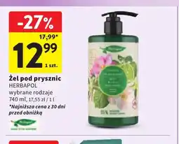Intermarche Żel pod prysznic Herbapol oferta