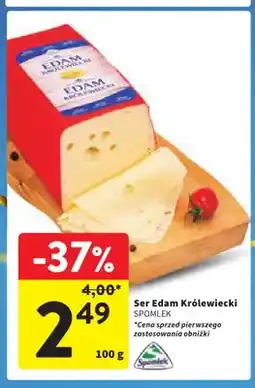 Intermarche Ser Edam Królewiecki Spomlek oferta
