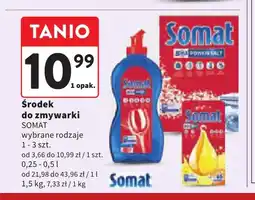 Intermarche Środek do zmywarki Somat oferta