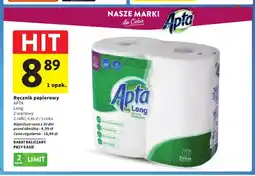 Intermarche Ręcznik papierowy Long 2 warstwy Apta 2-pak oferta