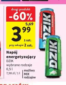 Intermarche Napój energetyzujący Dzik oferta