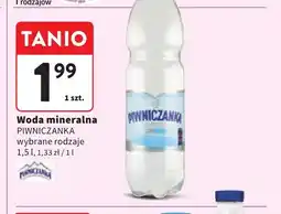 Intermarche Woda mineralna Piwniczanka oferta
