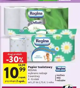 Intermarche Papier toaletowy Regina 3 warstwy oferta
