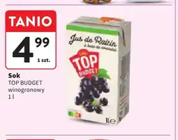 Intermarche Sok winogronowy Top Budget oferta