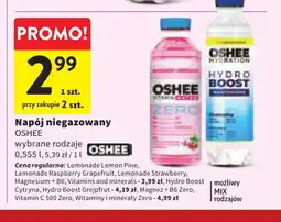 Intermarche Napój niegazowany Oshee Lemonade Lemon Pine oferta