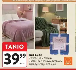 Intermarche Koc Cube 150x200 cm Faro oferta