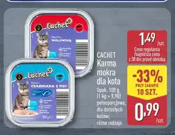 ALDI Karma mokra dla kota pasztet z wołowiną Cachet oferta