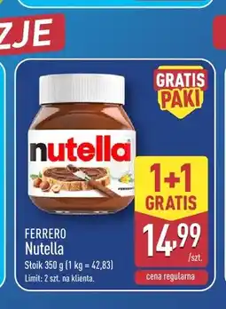 ALDI Krem Nutella oferta