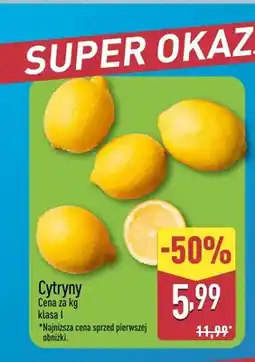 ALDI Cytryny oferta
