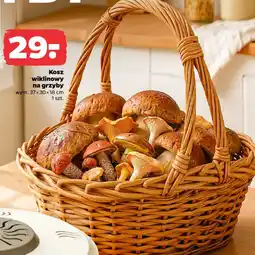 Netto Kosz wiklinowy na grzyby oferta