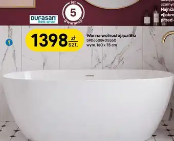 Wanna wolnostojąca Blu Durasan