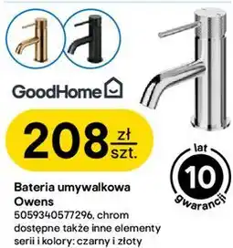 Castorama Bateria umywalkowa Owens oferta