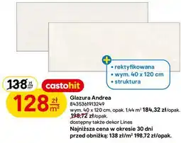 Castorama Glazura Andrea oferta