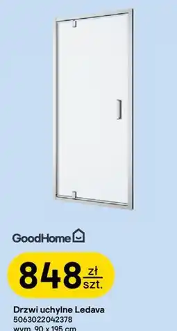 Castorama Drzwi uchylne Ledava GoodHome 90 x 195 cm oferta