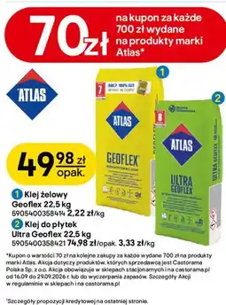 Castorama Klej żelowy Atlas Geoflex oferta