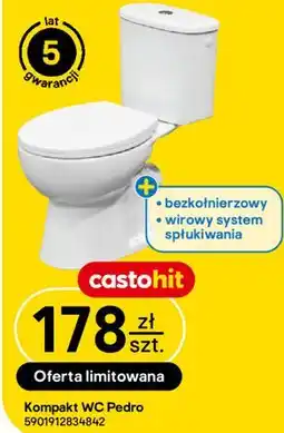 Castorama Kompakt WC Pedro oferta