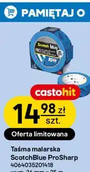 Castorama Taśma malarska ScotchBlue ProSharp oferta