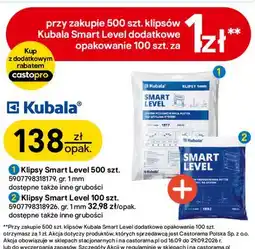 Castorama Klipsy Smart Level Kubala oferta