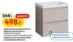 Castorama Szafka podumywalkowa Mirano Radiante wisząca 60 cm oferta