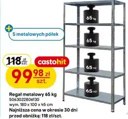 Castorama Regał metalowy oferta