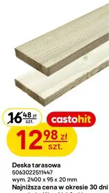Castorama Deska tarasowa oferta