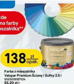 Castorama Farba z mieszalnika Valspar Premium Ściany i Sufity oferta