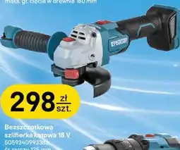 Castorama Bezszczotkowa szlifierka kątowa 18 V Erbauer 5059340993386 oferta