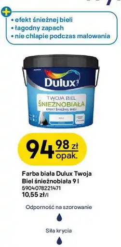Castorama Farba biała Dulux Twoja Biel śnieżnobiała oferta