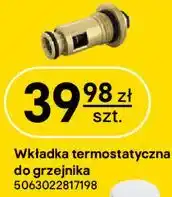 Castorama Wkładka termostatyczna do grzejnika oferta