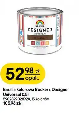 Castorama Emalia kolorowa Beckers Designer Universal oferta