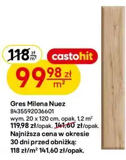 Castorama Gres Milena Nuez oferta