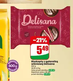 Dino Biszkopty z galaretką Delisana oferta