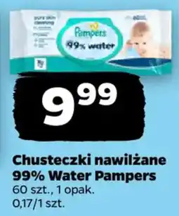 Netto Chusteczki nawilżane 99% Water Pampers oferta