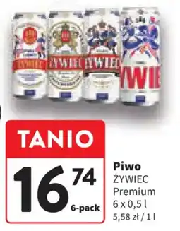Intermarche Piwo Żywiec Premium oferta