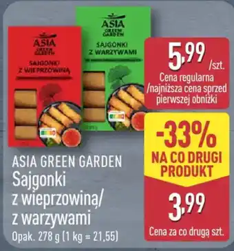 Asia Green Garden Sajgonki z wieprzowiną/z warzywami