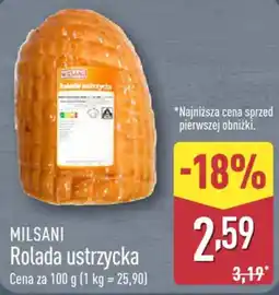 ALDI MILSANI Rolada ustrzycka oferta