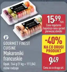 ALDI Gourmet Finest Cuisine Makaroniki francuskie oferta